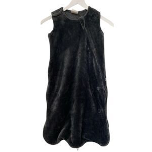 GUNAMUNA Unisex Fleece Wearable Baby Sleeping Sack, Grey, 1.6 TOG, 18-24 Mo